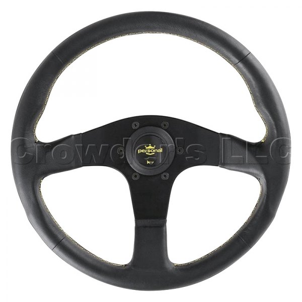 Personal® - 3-Spoke Neo Actis Leather Black Steering Wheel