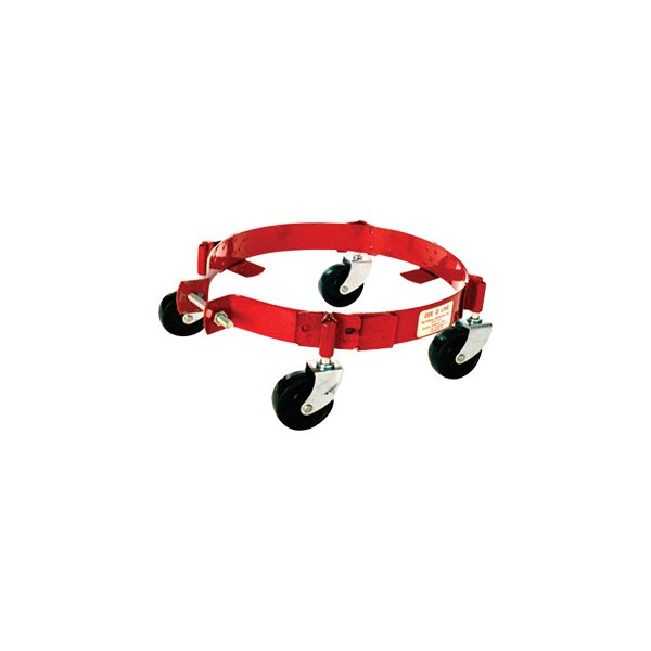 National Spencer® - 200 lb 5 gal Steel Band Type Drum Dolly with Phenolic Casters