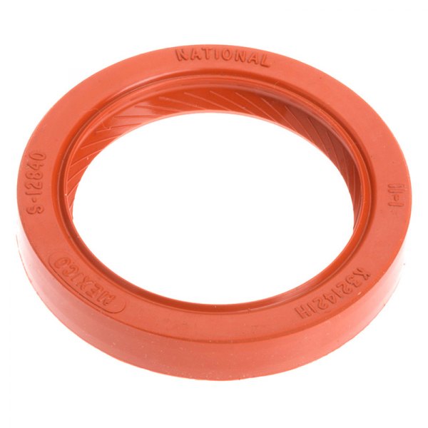 National® - Front OEM Clockwise-Spiral Lip Design Silicone Auxiliary Shaft Seal