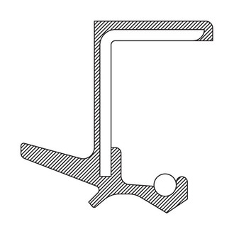 National® - Automatic Transmission Output Shaft Seal
