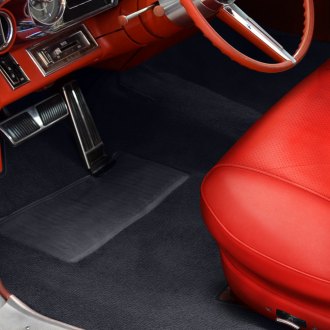Black Nylon Carpet Coverking Custom Fit Front Floor Mats for Select Bronco Models 