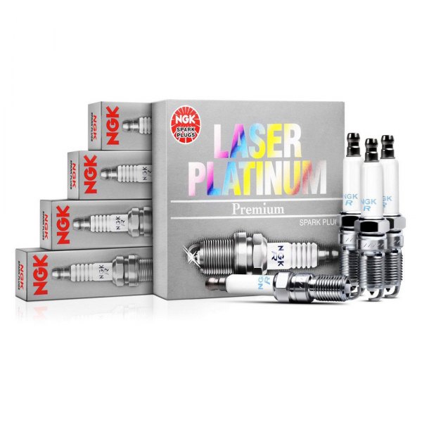 NGK® - Laser Platinum™ Spark Plugs Box
