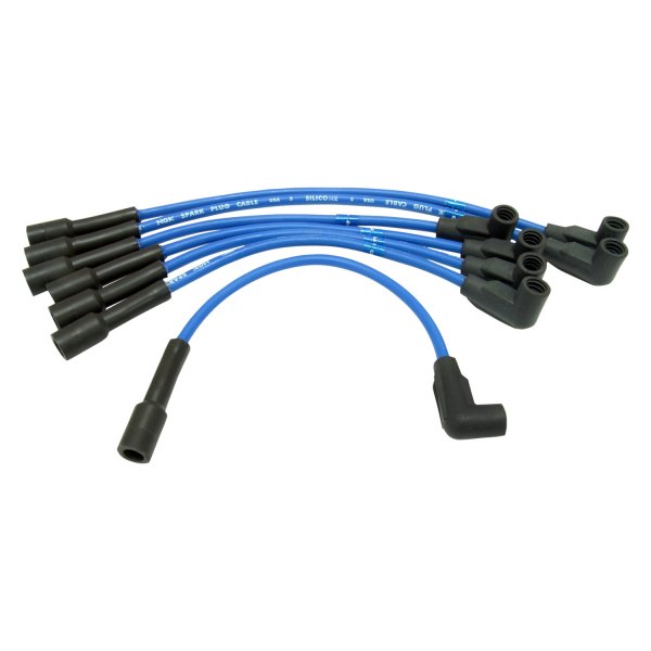 NGK® Jeep Comanche 1987 Spark Plug Wire Set