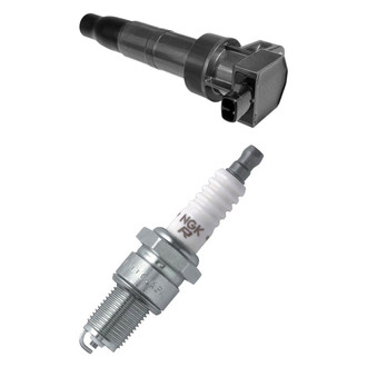 NGK® - Ignition Coil and Spark Plug Kit
