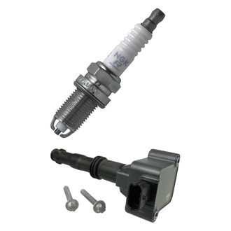 NGK® - Ignition Coil and Spark Plug Kit