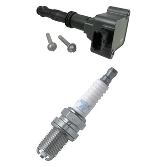 NGK® - Ignition Coil and Spark Plug Kit