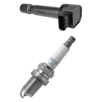 NGK® - Ignition Coil and Spark Plug Kit
