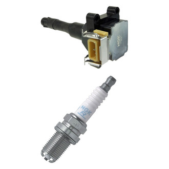 NGK® - Ignition Coil and Spark Plug Kit