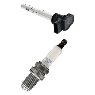 NGK® - Ignition Coil and Spark Plug Kit