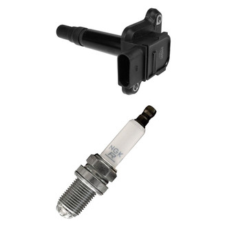 NGK® - Ignition Coil and Spark Plug Kit