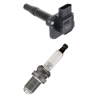 NGK® - Ignition Coil and Spark Plug Kit