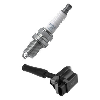 NGK® - Ignition Coil and Spark Plug Kit