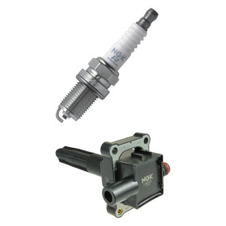 NGK® - Ignition Coil and Spark Plug Kit