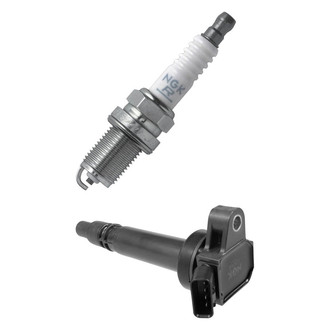 NGK® - Ignition Coil and Spark Plug Kit