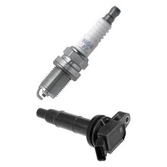 NGK® - Ignition Coil and Spark Plug Kit