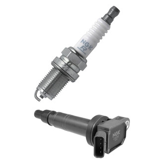 NGK® - Ignition Coil and Spark Plug Kit