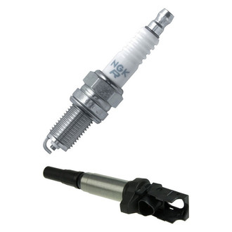 NGK® - Ignition Coil and Spark Plug Kit