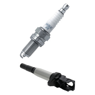 NGK® - Ignition Coil and Spark Plug Kit