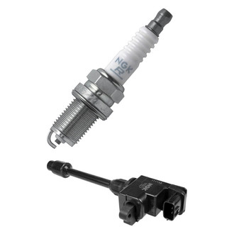 NGK® - Ignition Coil and Spark Plug Kit