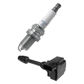 NGK® BNDL-0843-10000076 - Ignition Coil and Spark Plug Kit