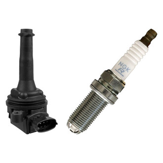 NGK® - Ignition Coil and Spark Plug Kit