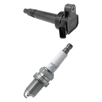 NGK® - Ignition Coil and Spark Plug Kit