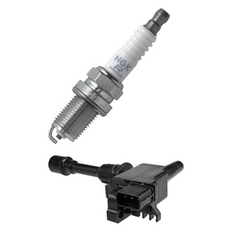 NGK® - Ignition Coil and Spark Plug Kit