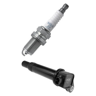 NGK® - Ignition Coil and Spark Plug Kit