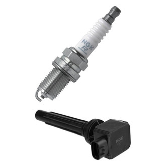 NGK® - Ignition Coil and Spark Plug Kit
