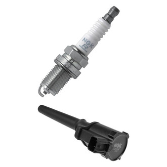 NGK® - Ignition Coil and Spark Plug Kit