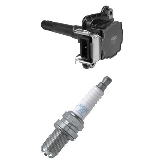 NGK® - Ignition Coil and Spark Plug Kit
