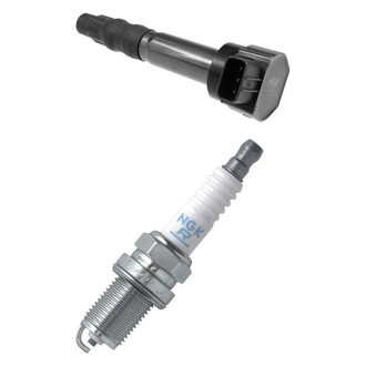 NGK® - Ignition Coil and Spark Plug Kit
