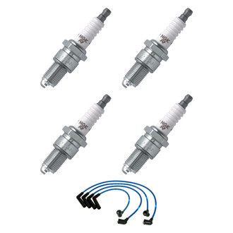NGK® - Spark Plug Wire and Spark Plug Kit