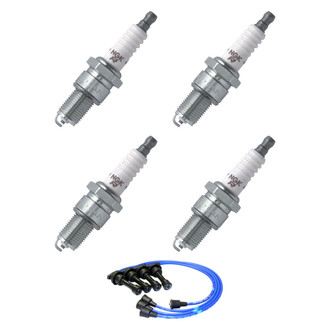 NGK® - Spark Plug Wire and Spark Plug Kit