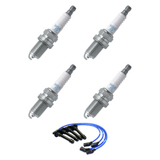 NGK® - Spark Plug Wire and Spark Plug Kit