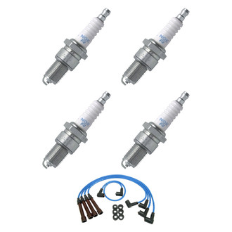 NGK® - Spark Plug Wire and Spark Plug Kit