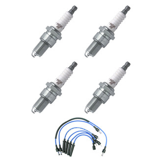 NGK® - Spark Plug Wire and Spark Plug Kit