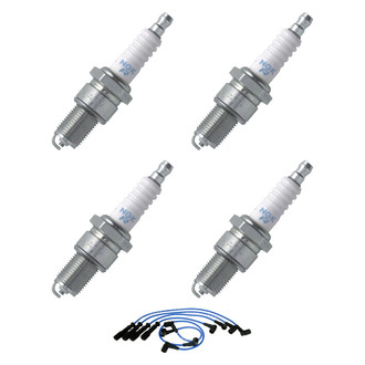 NGK® - Spark Plug Wire and Spark Plug Kit