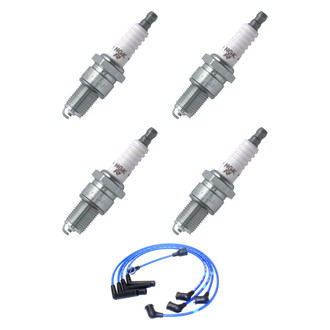 NGK® - Spark Plug Wire and Spark Plug Kit