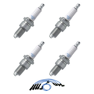 NGK® - Spark Plug Wire and Spark Plug Kit