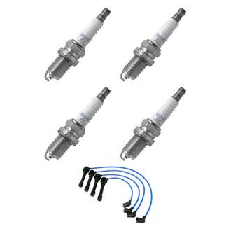 NGK® - Spark Plug Wire and Spark Plug Kit