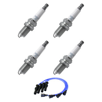 NGK® - Spark Plug Wire and Spark Plug Kit