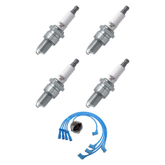 NGK® - Spark Plug Wire and Spark Plug Kit