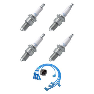 NGK® - Spark Plug Wire and Spark Plug Kit