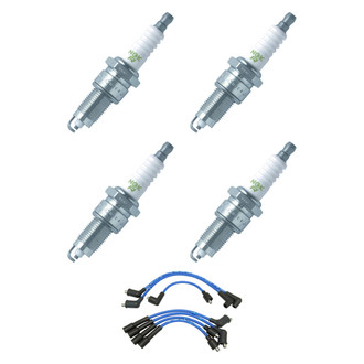 NGK® - Spark Plug Wire and Spark Plug Kit