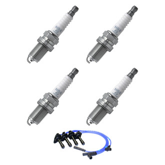 NGK® - Spark Plug Wire and Spark Plug Kit