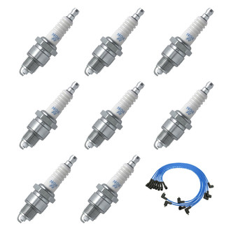 NGK® - Spark Plug Wire and Spark Plug Kit