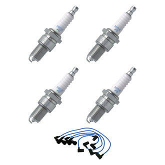 NGK® - Spark Plug Wire and Spark Plug Kit