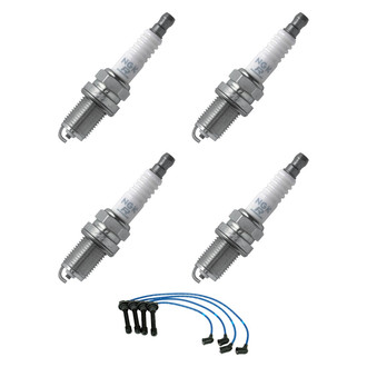 NGK® - Spark Plug Wire and Spark Plug Kit