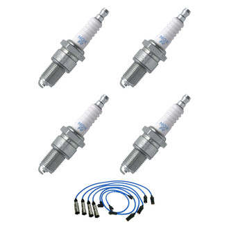 NGK® - Spark Plug Wire and Spark Plug Kit